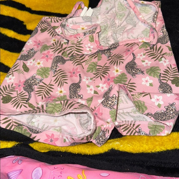 The Children's Place Pink and Black Kids One Pieces - Picture 10 of 15